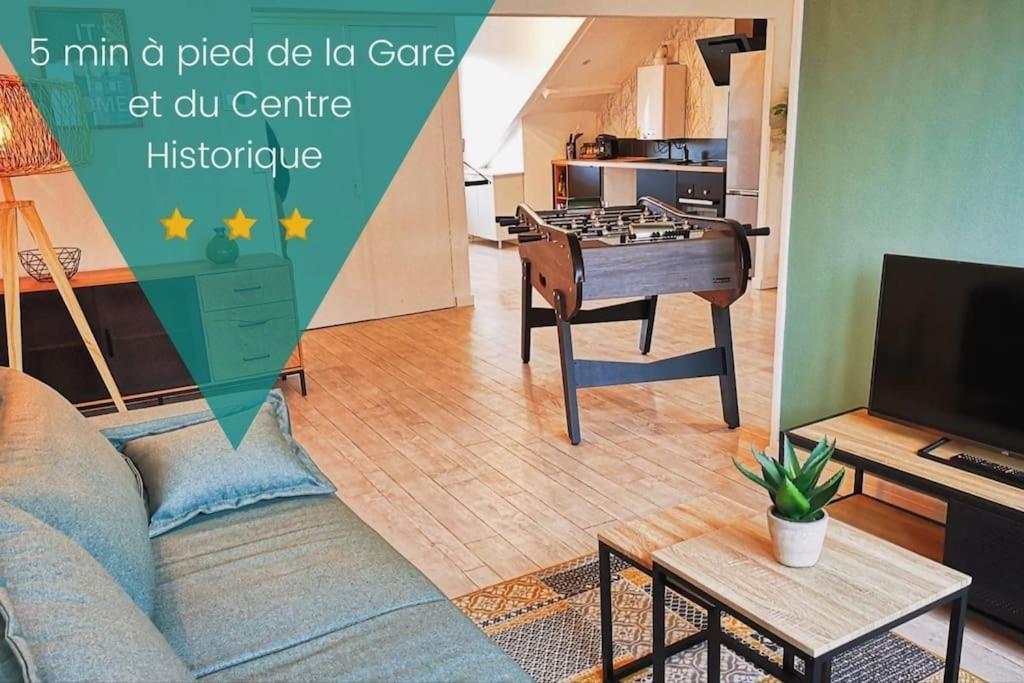 Le Convivial F - Tout Equipe - Centre-Ville Gare Montlucon Ngoại thất bức ảnh
